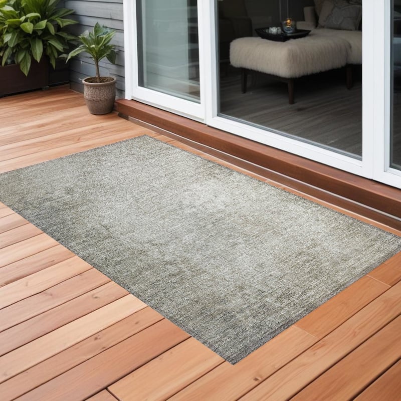 Bava Pure & Simple Weather Resistant Timeless Fusion Outdoor Rug - 2' x 3' - Beige