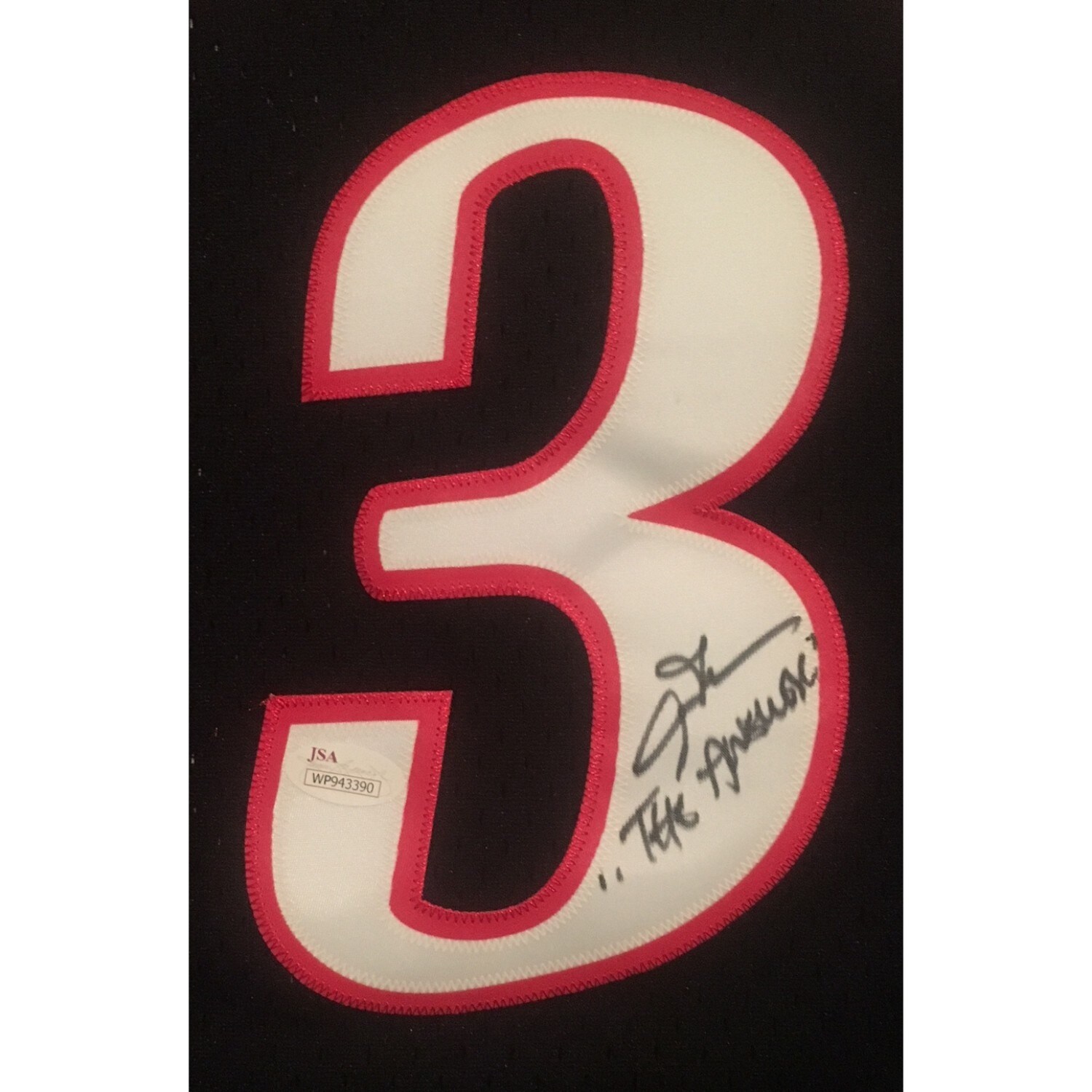 allen iverson framed jersey