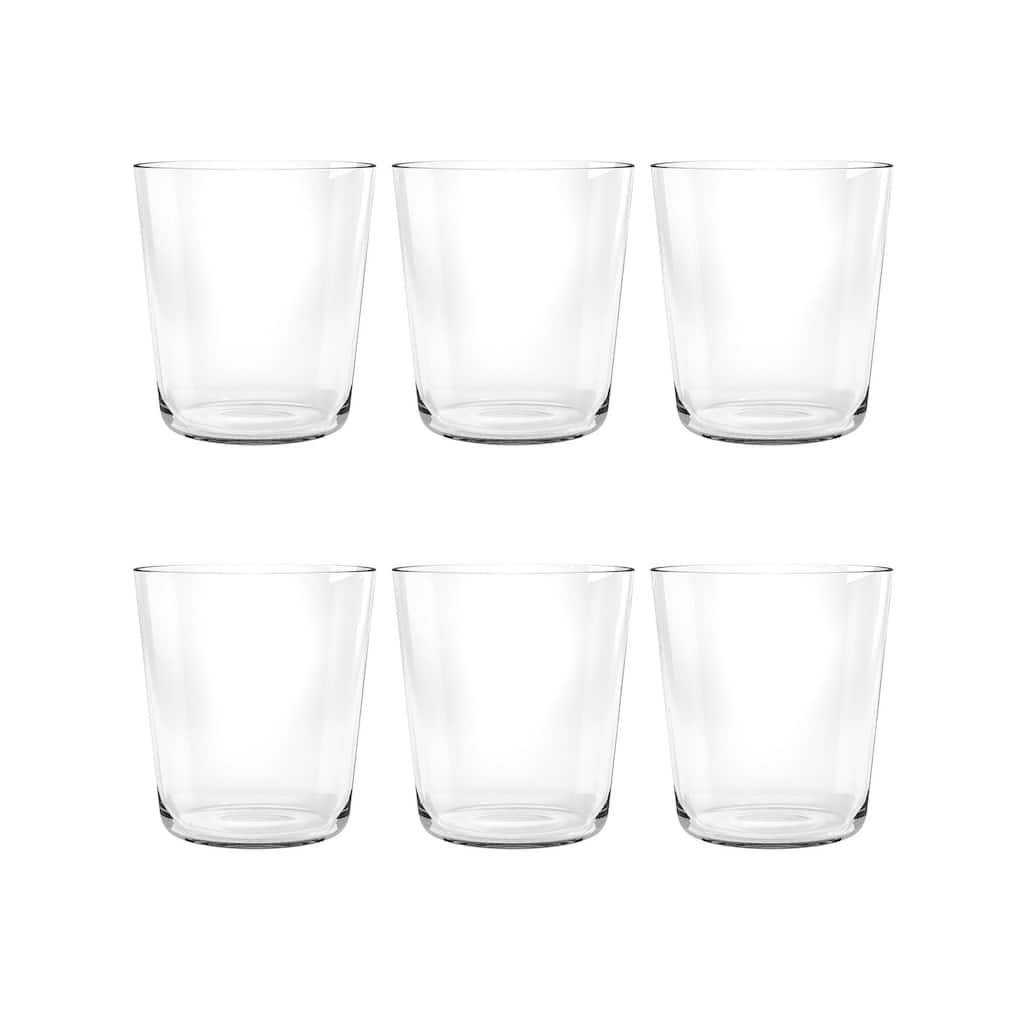 Abode Homewares Tritan ™ Simple DOF, Clear, 15.9 oz. Set of 6