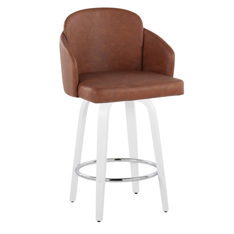 Dahlia 26" Fixed-Height Counter Stool - Set of 2