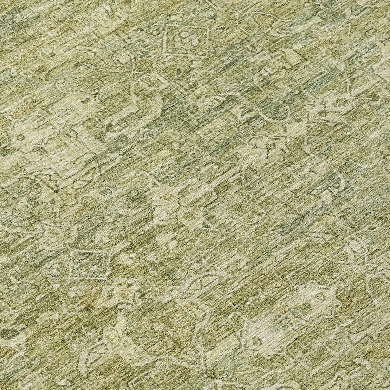 Machine Washable Indoor/ Outdoor Traditional Harmony Chantille Rug