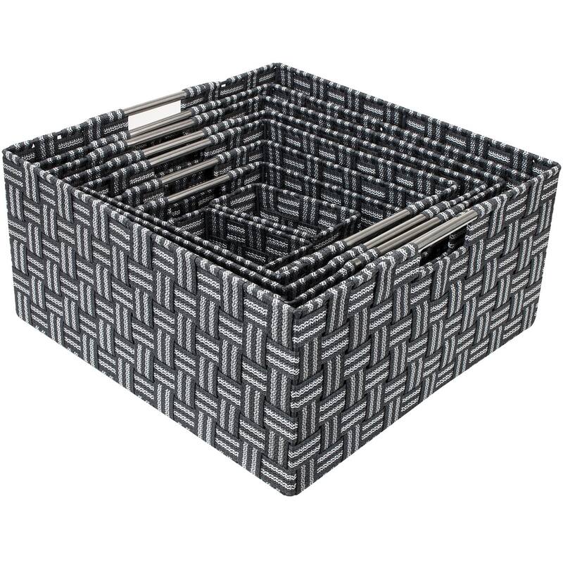 Weave 9 Piece Basket Set