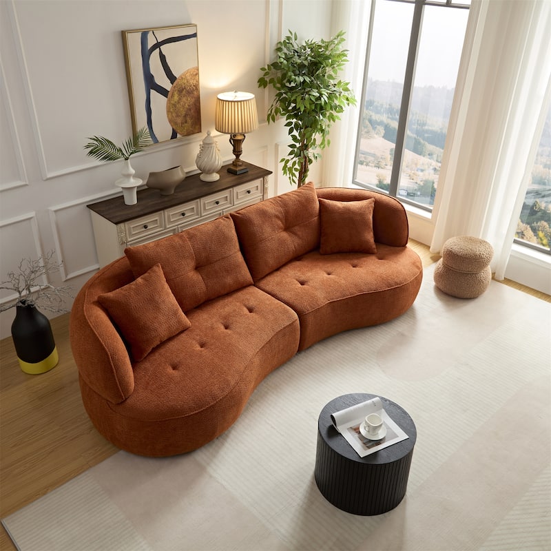 Combo Sofa with Detachable Pillows