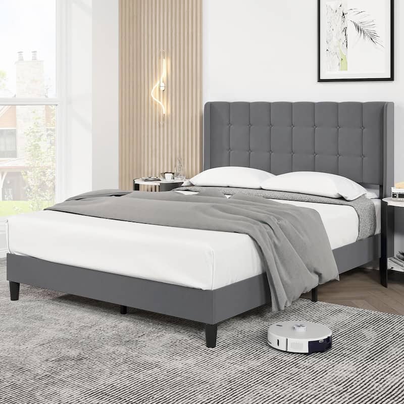 Bed Frame with Headboard