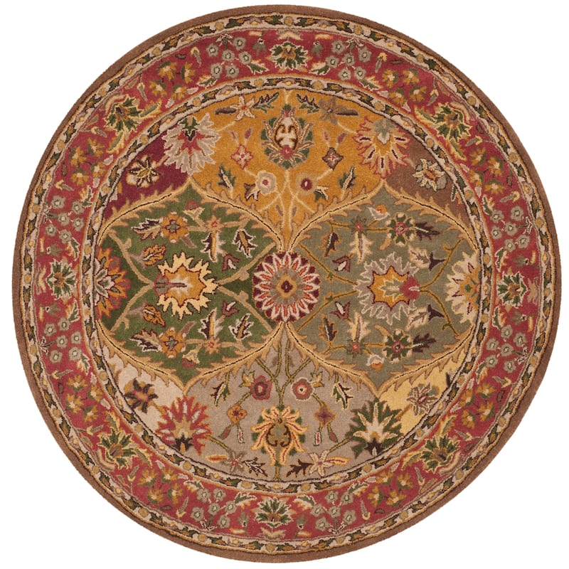 SAFAVIEH Handmade Heritage Roselyne Traditional Oriental Wool Rug