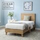 preview thumbnail 15 of 46, Brookside Mabel Shiplap Platform Bed Frame with Headboard