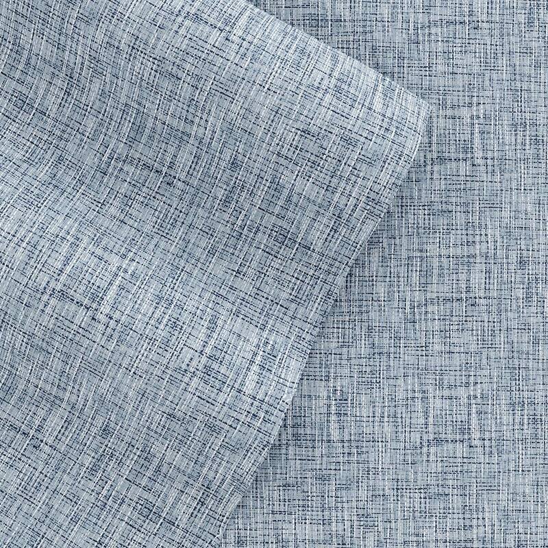 Becky Cameron Chambray Style Pattern 4 Piece Deep Pocket Bed Sheets Set