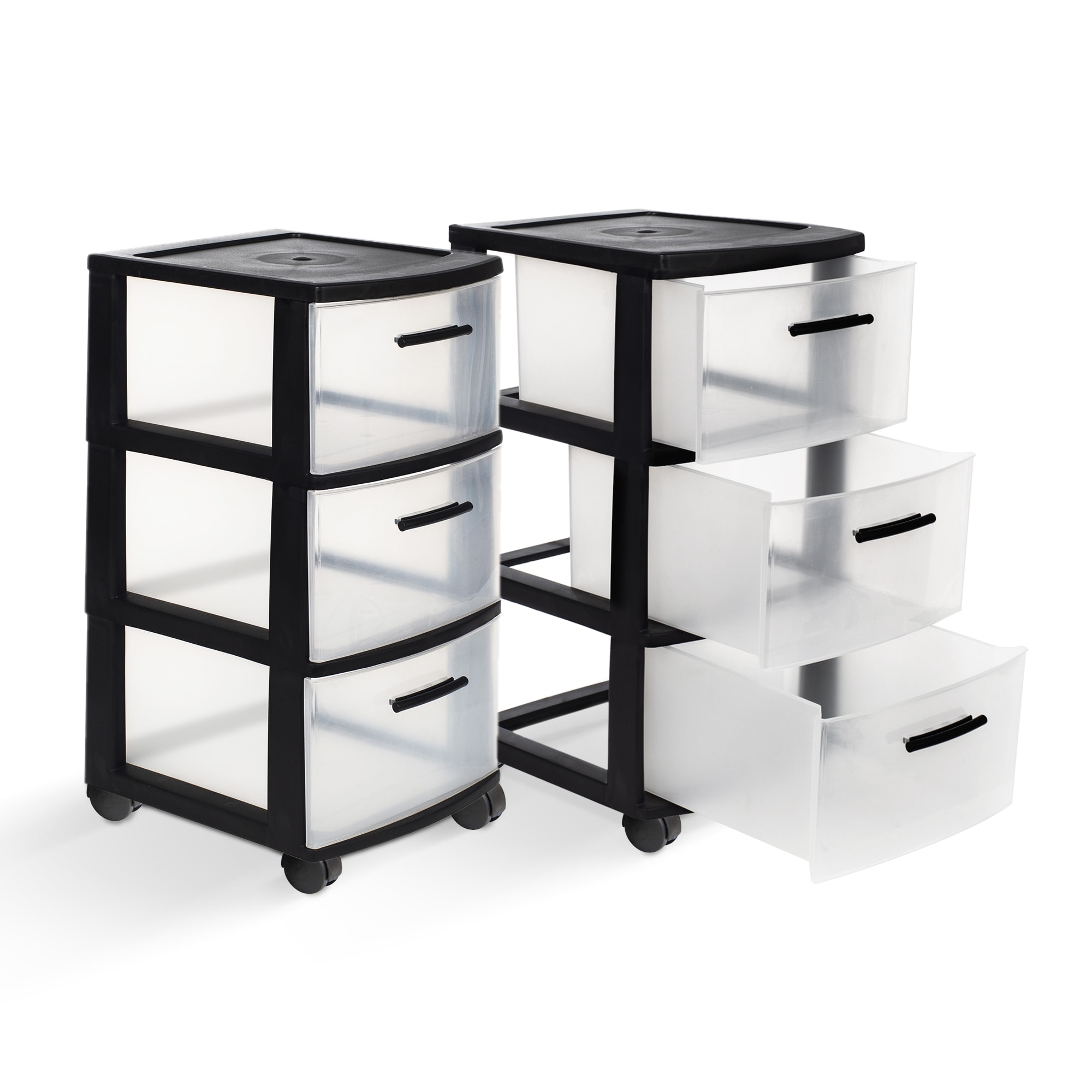 3-Tire Rolling Cart Organizer with Wheels Narrow Slim Container Storage  Cabinet - On Sale - Bed Bath & Beyond - 32321727