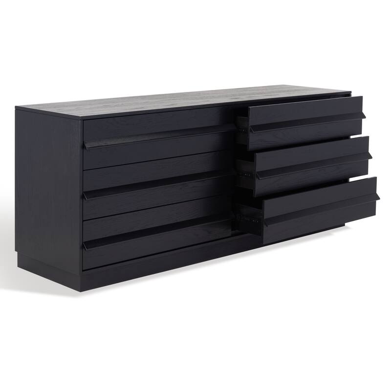 SAFAVIEH Couture Milada 6 Drawer Wood Dresser
