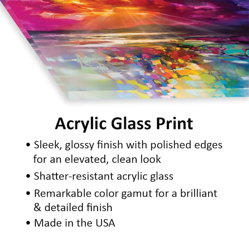 Sun's Energy Print On Acrylic Glass by Scott Naismith