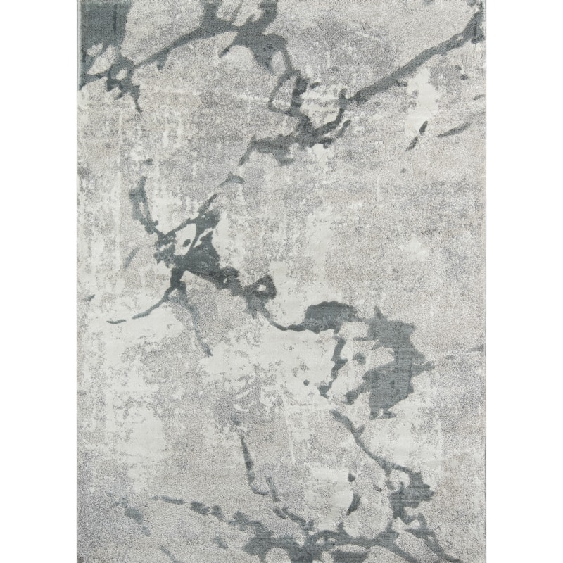 Momeni Matrix Polyester Blend Modern Abstract Area Rug - 2' x 3' - Rectangle