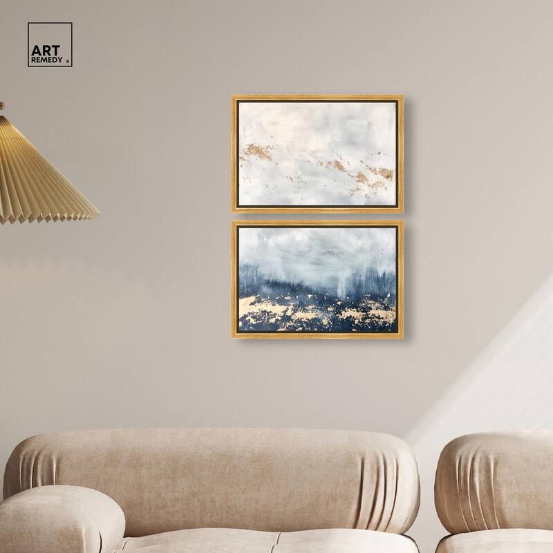 Inner Cosmos II Canvas Set of 2 by Art Remedy