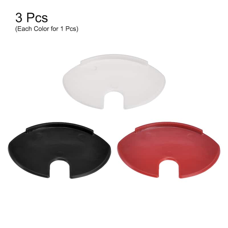 Beverage Can Cap, ABS Flip Bottle Top Lid for Soda Saver Beer Juice - White, Black, Red