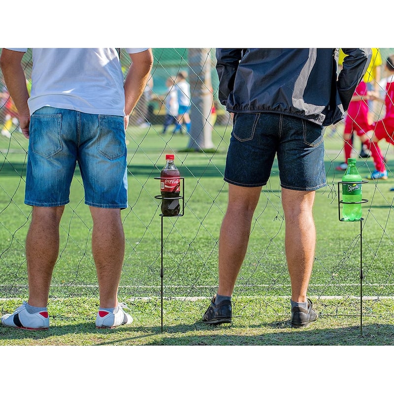 Sorbus Outdoor Beverage/Drink Holder Stakes, Set of 4 - 4-Pack