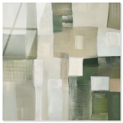 Pale Jade Green II Acrylic by Art Remedy, Ready to Hang