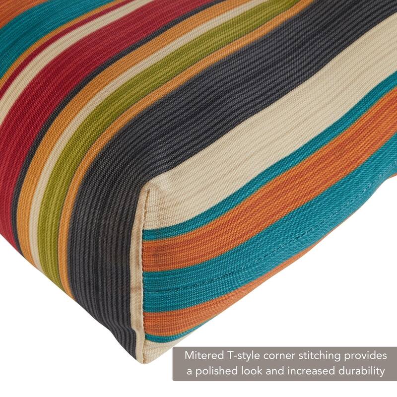 Greendale Home Fashions Global 20-inch Outdoor Chair Cushion