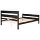 preview thumbnail 21 of 37, Contemporary Bed with Headboard and Footboard for Comfort