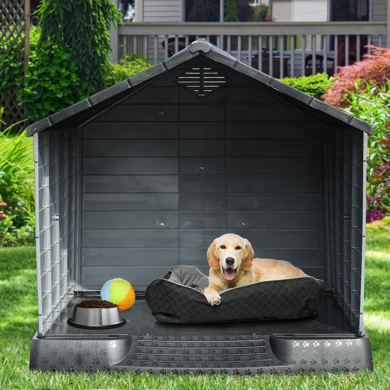 Moasis Large Plastic Waterproof Dog House