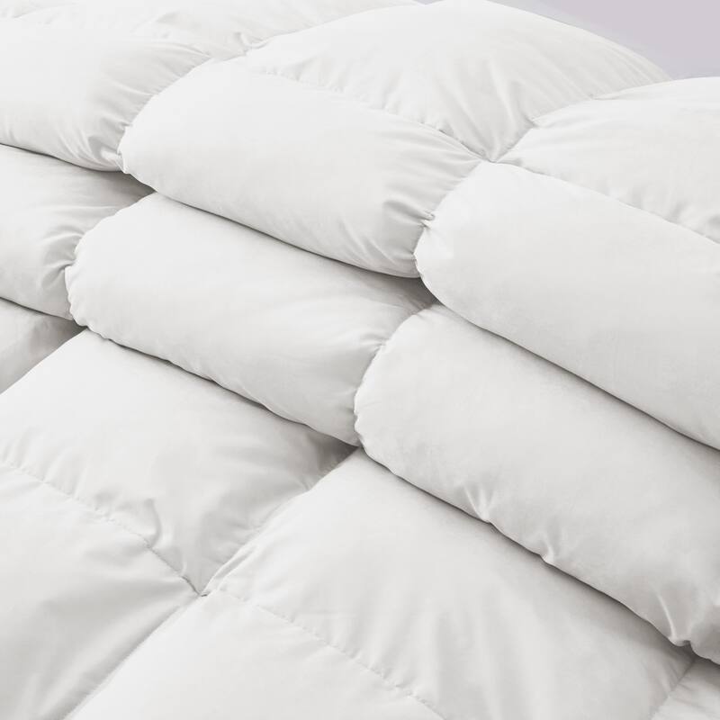 Premium White Feather Down Comforter Duvet Insert All Warmth Levels