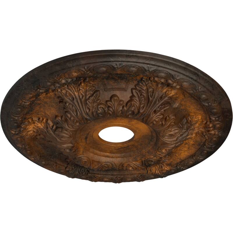 23 3/8"OD x 3 5/8"ID x 2 1/2"P Granada Ceiling Medallion