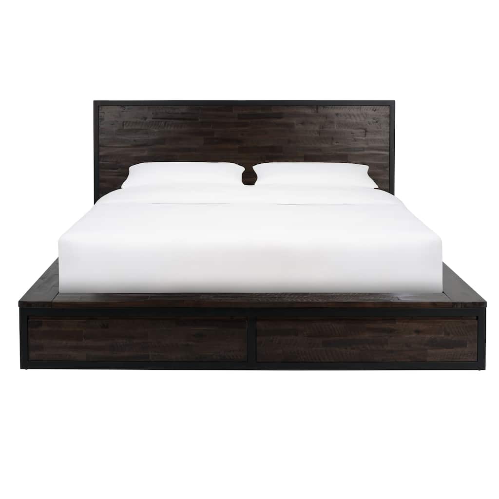 SAFAVIEH Couture Emmarose Storage Platform Bed