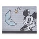 preview thumbnail 9 of 7, Lambs & Ivy Disney Baby Moonlight Mickey Mouse 3-Piece Nursery Crib Bedding Set