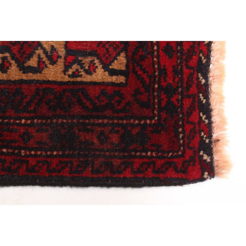 ECARPETGALLERY Hand-knotted Teimani Brown Wool Rug - 2'9 x 4'10