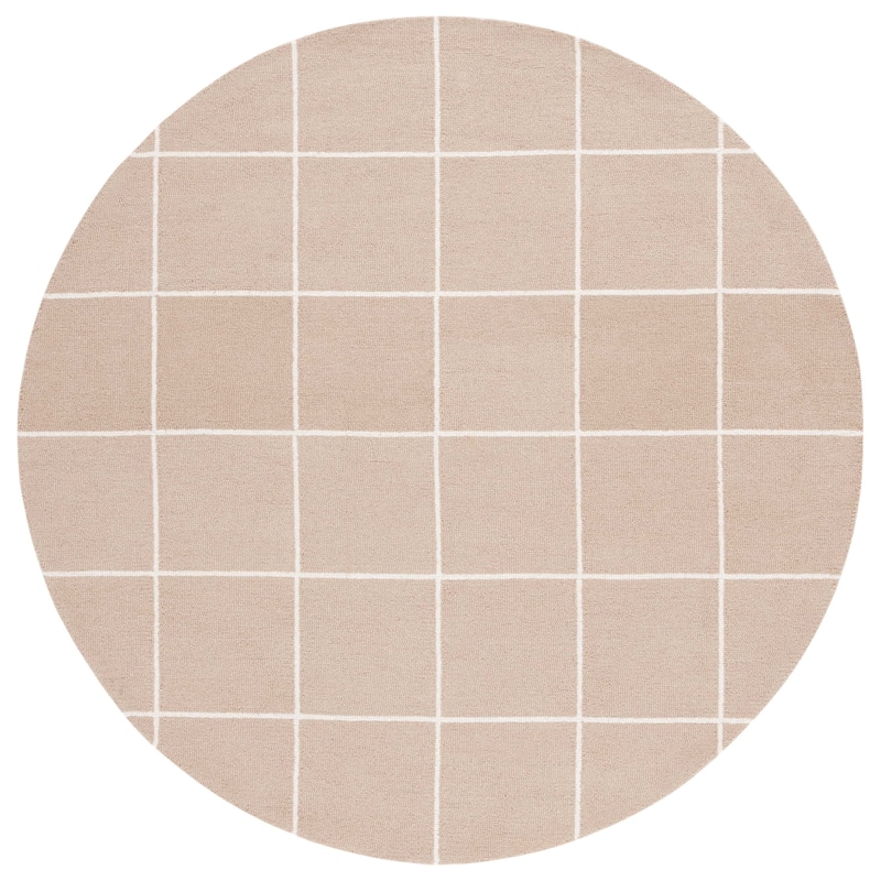 Martha Stewart by SAFAVIEH Alessya Checkered Grid Wool Rug