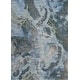 preview thumbnail 10 of 24, Nourison Hand-tufted Prismatic Abstract Contemporary Blue Grey Area Rug