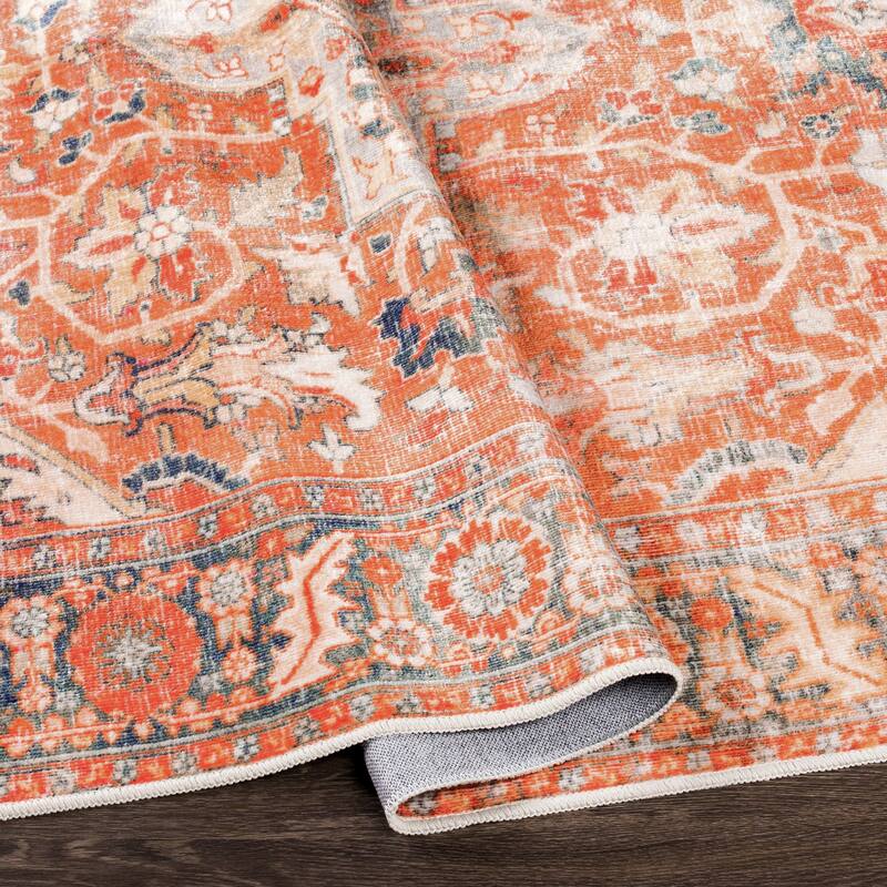 Livabliss Zuzanka Persian Machine Washable Area Rug