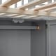 preview thumbnail 11 of 9, Full size Loft Bed with Bookshelf,Drawers,Desk,and Wardrobe