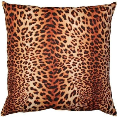 Kitsui Leopard Throw Pillow