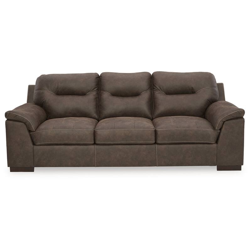 Signature Design by Ashley Maderla Brown 2-Piece Upholstery Package - 96"W x 40"D x 38"H