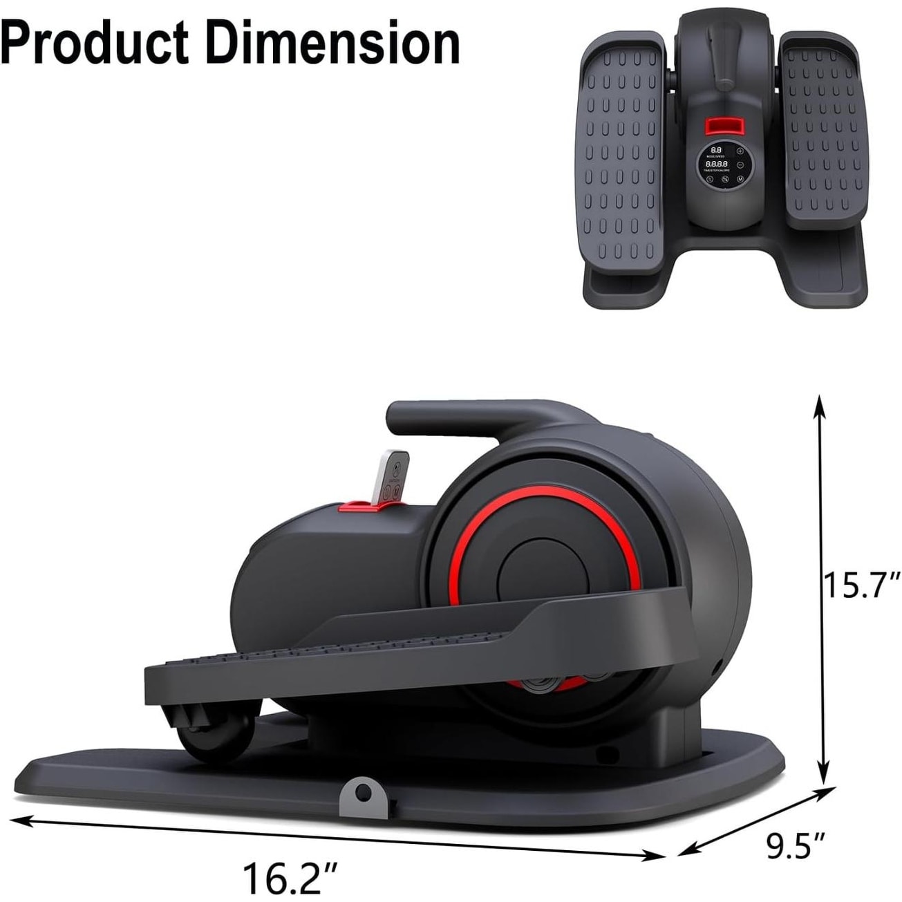 Desk Elliptical Machine Do Pedal Exercisers Burn Calories Ancheer