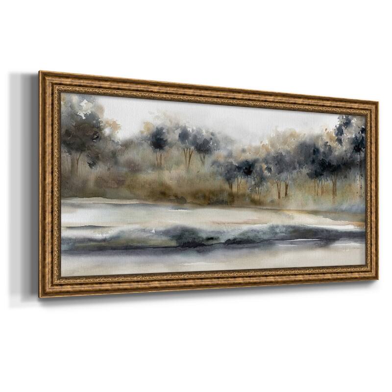 Silent River Premium Framed Canvas- Ready to Hang