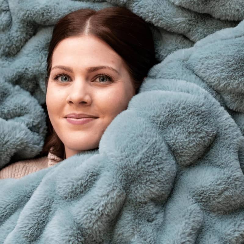 Minky Designs Luxuriously Soft Chic Minky Faux Fur Blankets