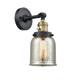 Option Black Antique Brass / Silver Plated Mercury