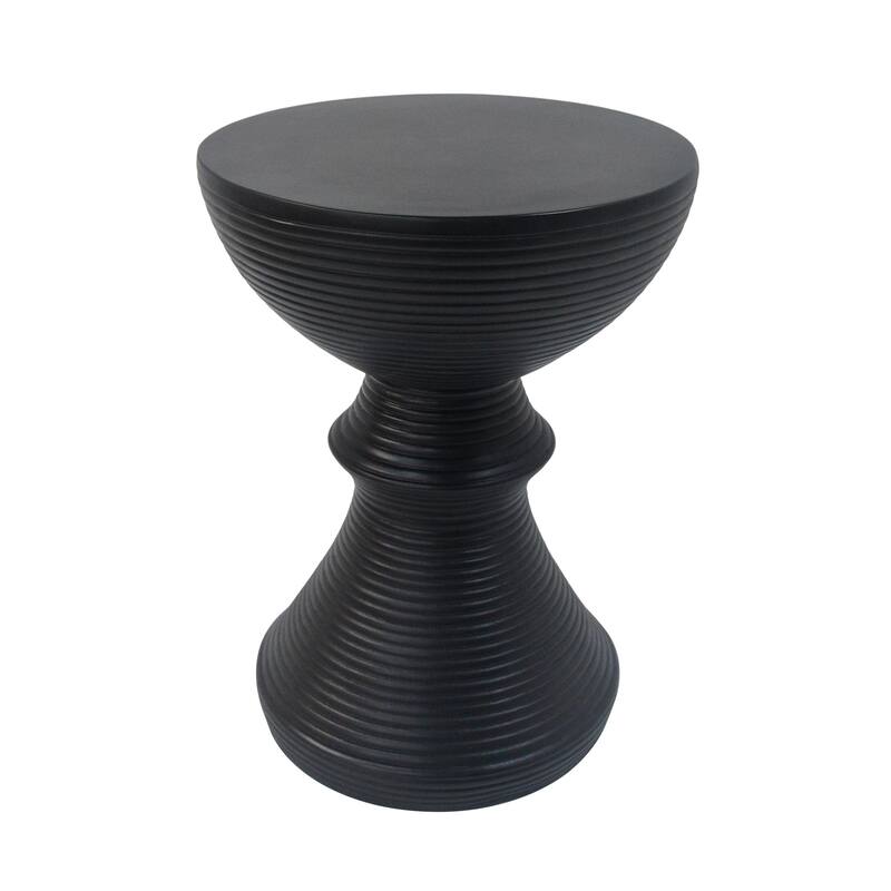 Holmen Outdoor Modern MGO Round End Table by Christopher Knight Home