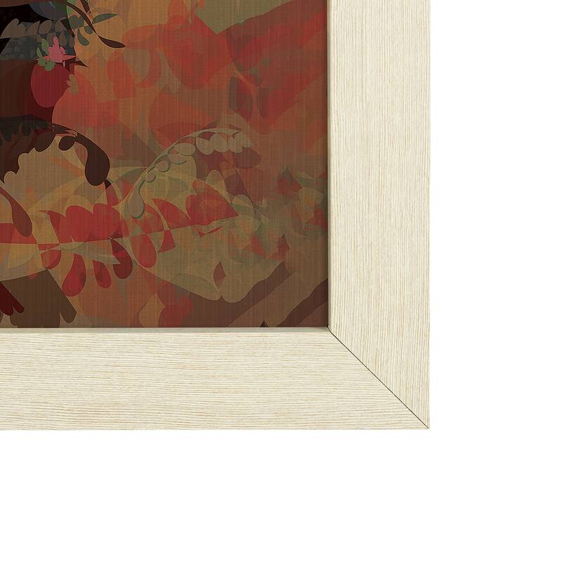 Michigan Go USA by Mercana Studio a Hand Embellished Framed Art Print Series