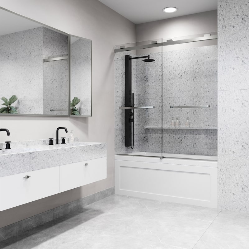 VIGO Houston Frameless Sliding Door