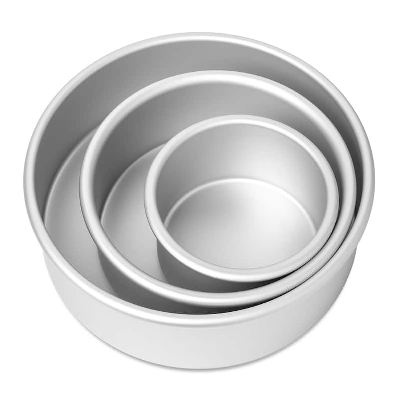 Round Aluminum Cake Pan Sets