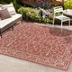 preview thumbnail 10 of 26, JONATHAN Y Filigree Textured Weave Indoor/Outdoor Area Rug