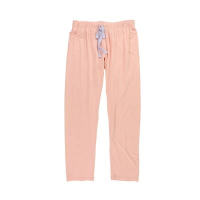 P.J. Salvage Womens Two Tone Pajama Lounge Pants,, Orange, Small
