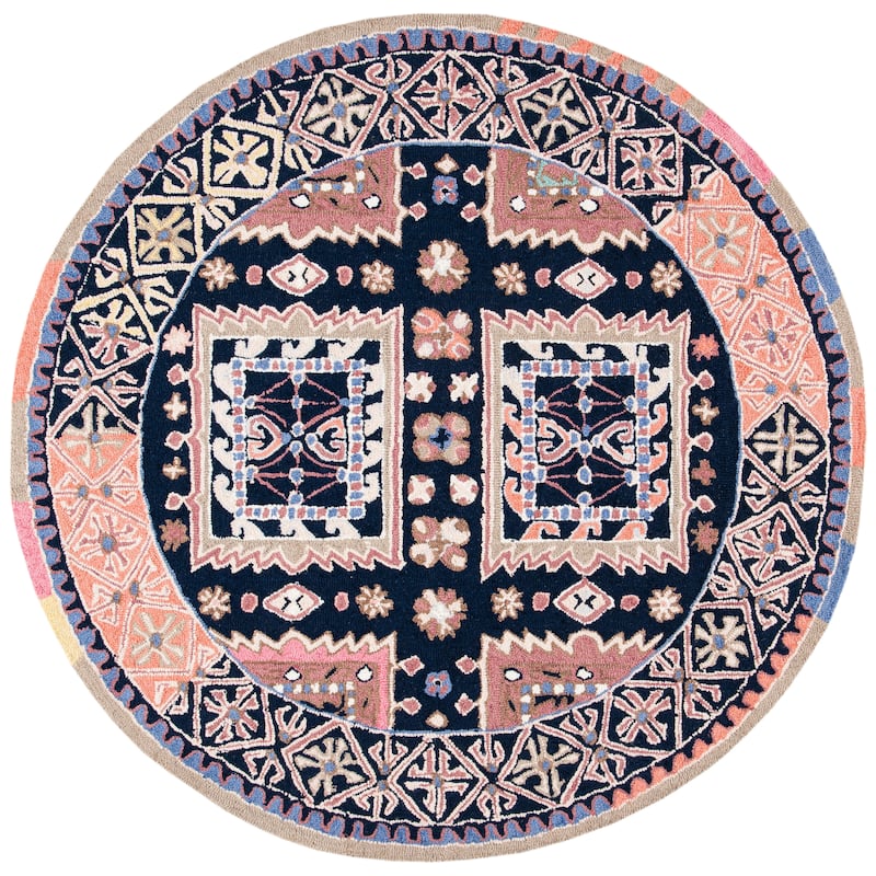 SAFAVIEH Handmade Bellagio Frigga Modern & Contemporary Oriental Wool