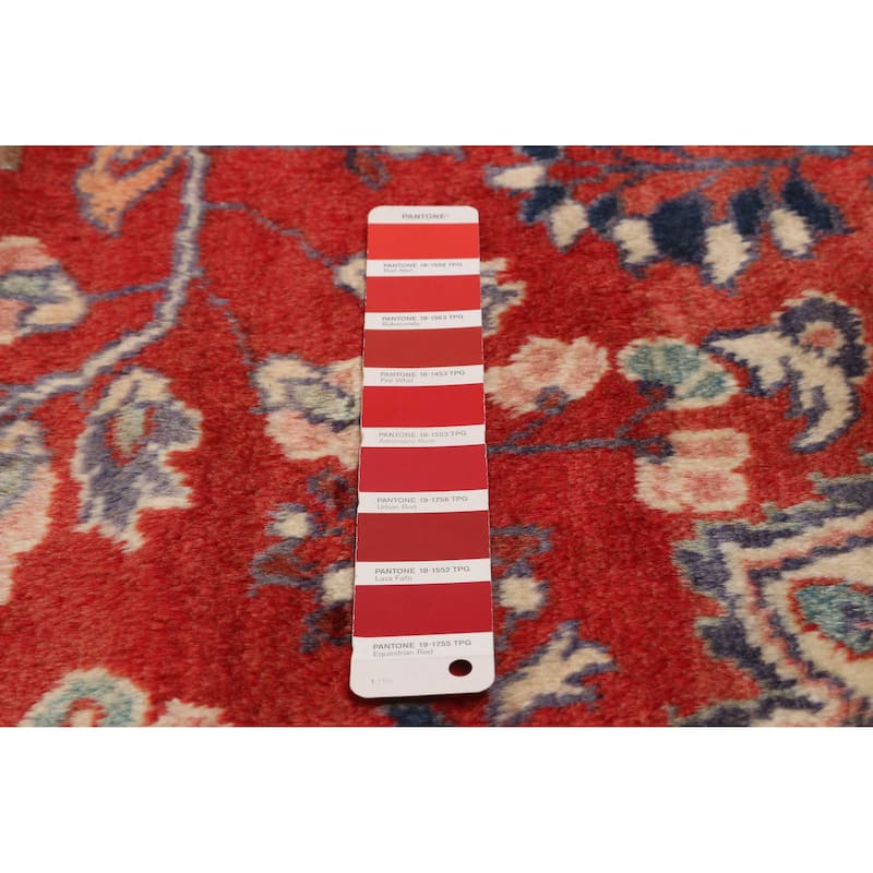 ECARPETGALLERY Hand-knotted Anadol Red Wool Rug - 4'2 x 6'7