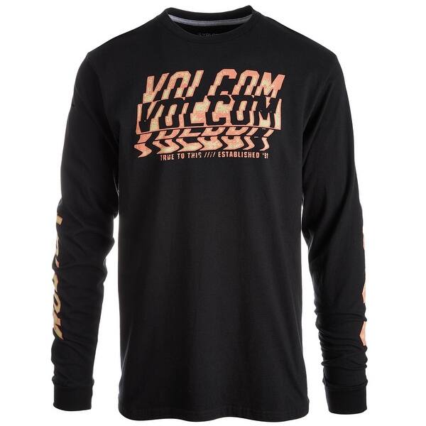Shop Volcom Mens Volcomosphere Graphic T Shirt Black Xx Large