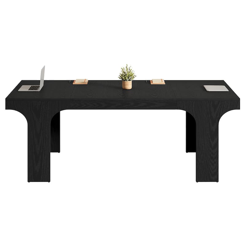 Large Executive Conference Table, Office Meeting Table, Boardroom Computer Writing Desk Workstation Accent Table