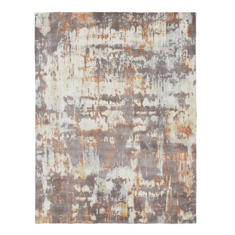 Kequh Abstract Modern Area Rug By HomeRoots
