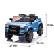 preview thumbnail 7 of 26, 12V Licensed Toyota LC250 Ride-On Car with Remote Control, Four-Wheel Suspension, Bluetooth,LED Lights,USB,Music for Kids 2-4