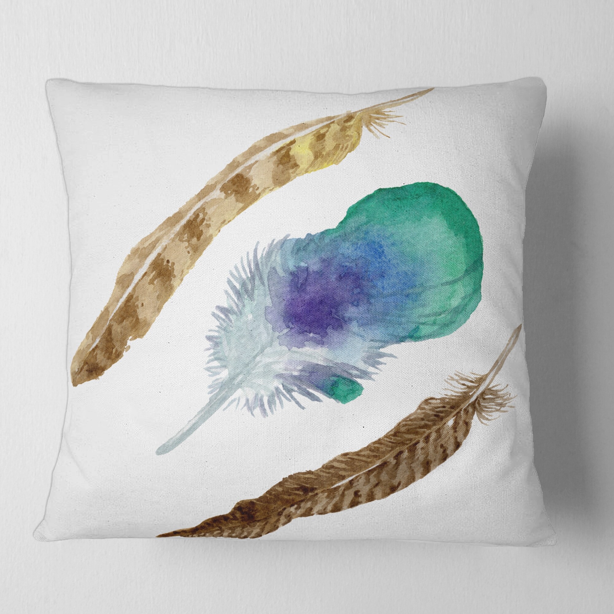 Bird feather pillow discount